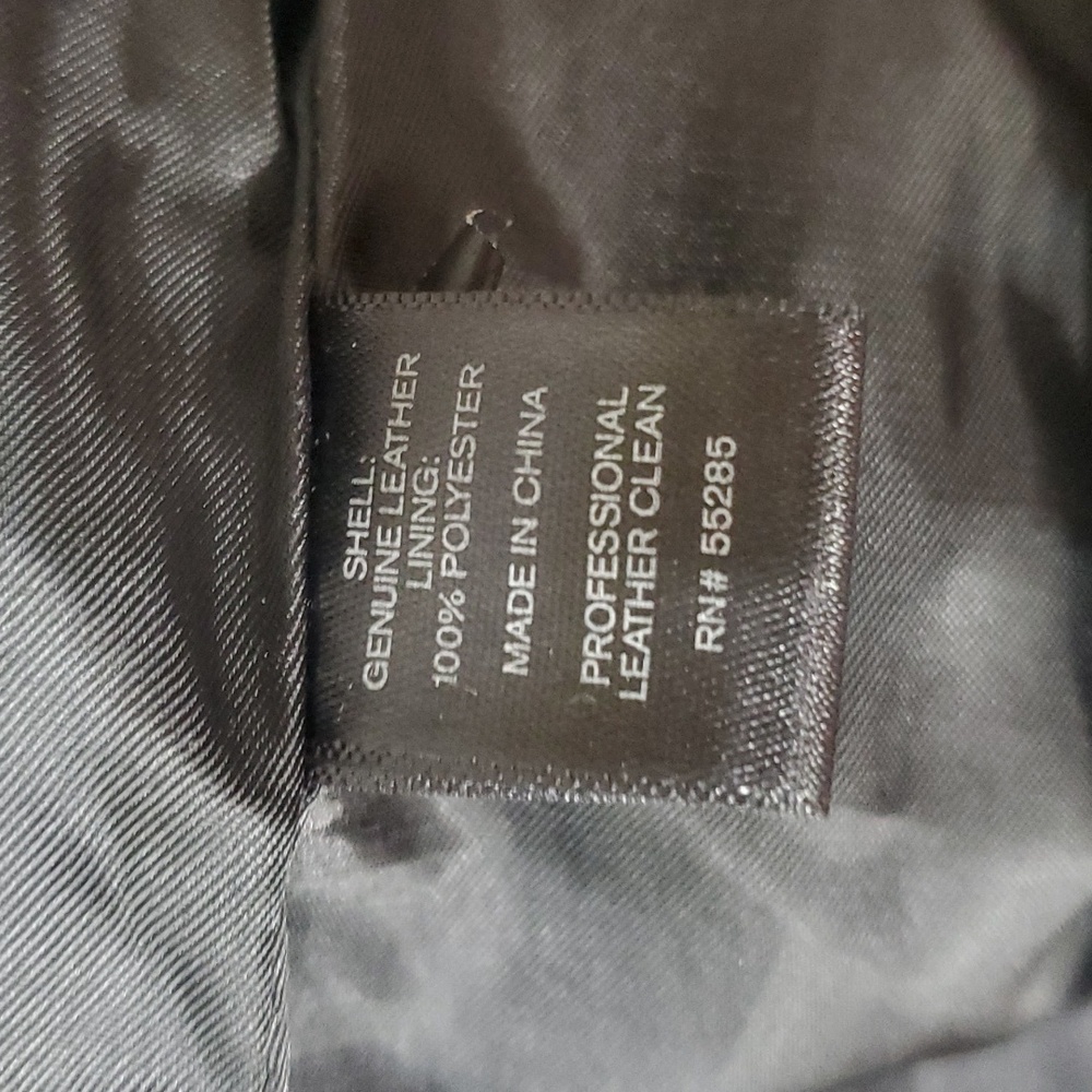 EXPRESS Genuine Leather Moto Jacket - Picture 12 of 16